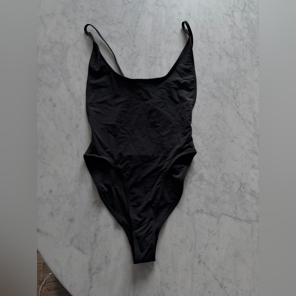 Fashion Nova Classic Black One-Piece Swimsuit | New w/o Tags